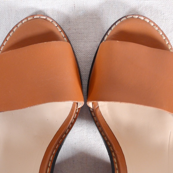 Mango Women 36 Chunky Heel Open Toe Sandal with Ankle Strap - Picture 8 of 16